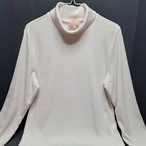 Show Me Your Mumu Lettuce Edge Turtleneck Women's Layer Up Top XXL